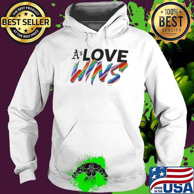 Oakland Athletics Love Wins Pride 2024 Shirt