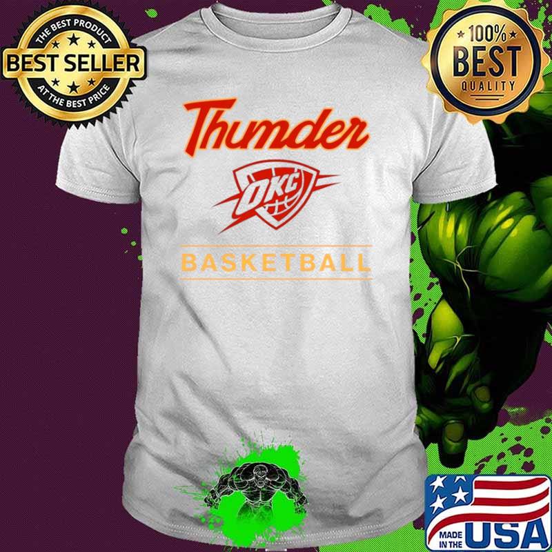 Official okc Thunders Basketball Logo Nba Shirt