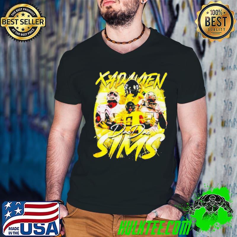 Oregon Ducks football 9 Xadavien Sims Dae Dae s Guys V Neck Oregon Ducks football 9 Xadavien Sims Dae Dae s Guys V Neck