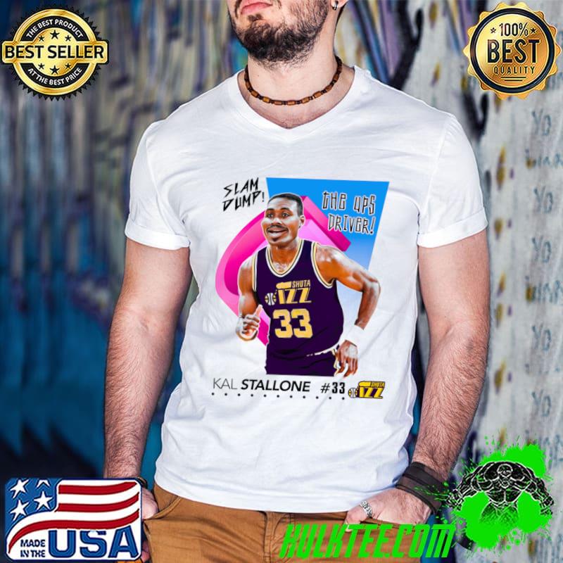 Original dump Sports Basketball Player Champion Kal Stallone T-Shirt Guys V Neck Original dump Sports Basketball Player Champion Kal Stallone T-Shirt Guys V Neck