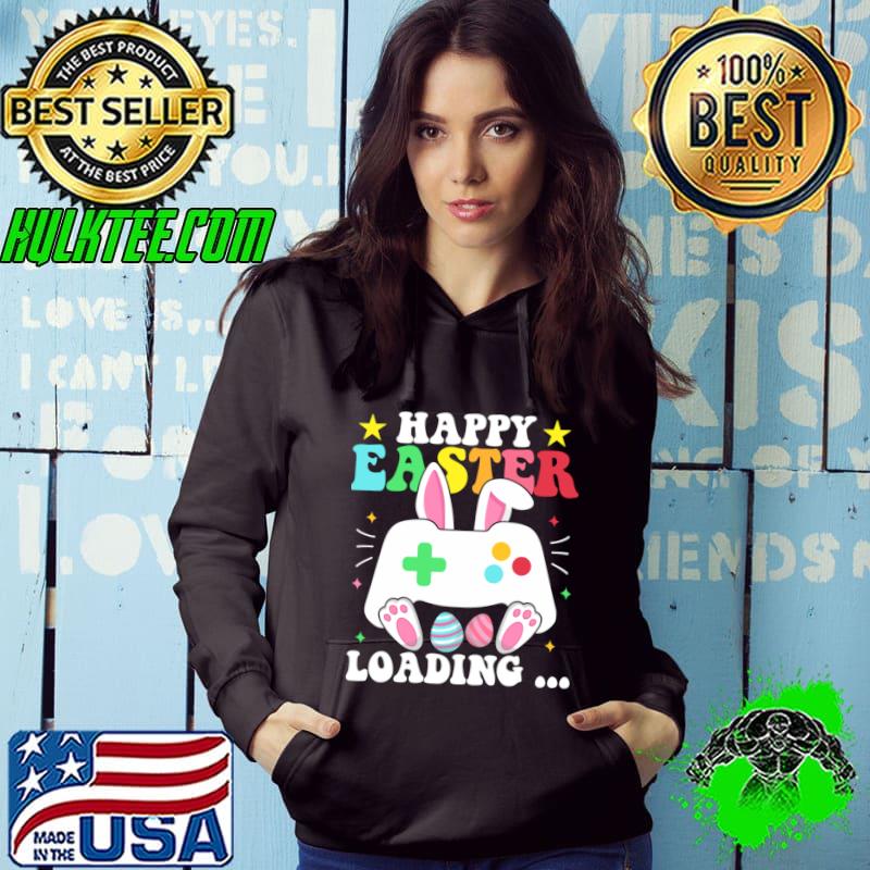 Original happy Easter Gamer Video Game Rabbit Eggs T-Shirt Hoodie Original happy Easter Gamer Video Game Rabbit Eggs T-Shirt Hoodie