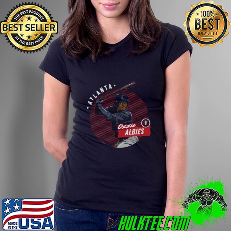 Ozzie Albies Atlanta Dots Curaçaoan professional baseball second baseman T-Shirt