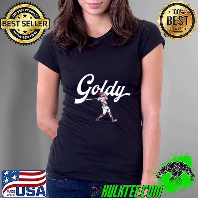 Paul Goldschmidt Slugger Swing American professional baseball first St. Louis Cardinals T-Shirt
