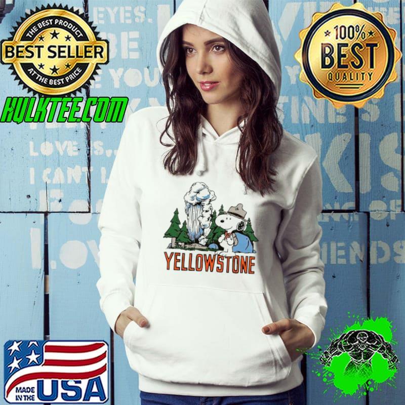 Peanuts Snoopy x Yellowstone National Park shirt