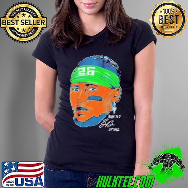 Philadelphia Eagles Saquon Barkley 26 Swag Head Signature Shirt Philadelphia Eagles Saquon Barkley 26 Swag Head Signature Shirt