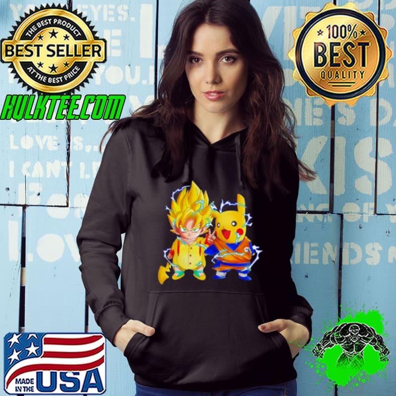 Pikachu X Son Goku Shirt