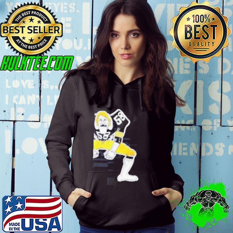 Pittsburgh Steelers Jack Lambert Cartoon Shirt Hoodie Pittsburgh Steelers Jack Lambert Cartoon Shirt Hoodie