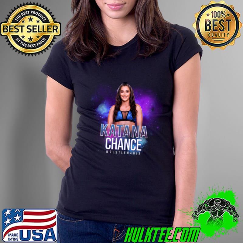 Professional wrestler currently Raw brand under the ring katana chance wrestle T-Shirt