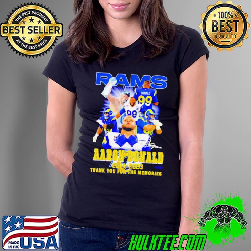 Rams Aaron Donald 2014 2023 Thank You For The Memories Shirt