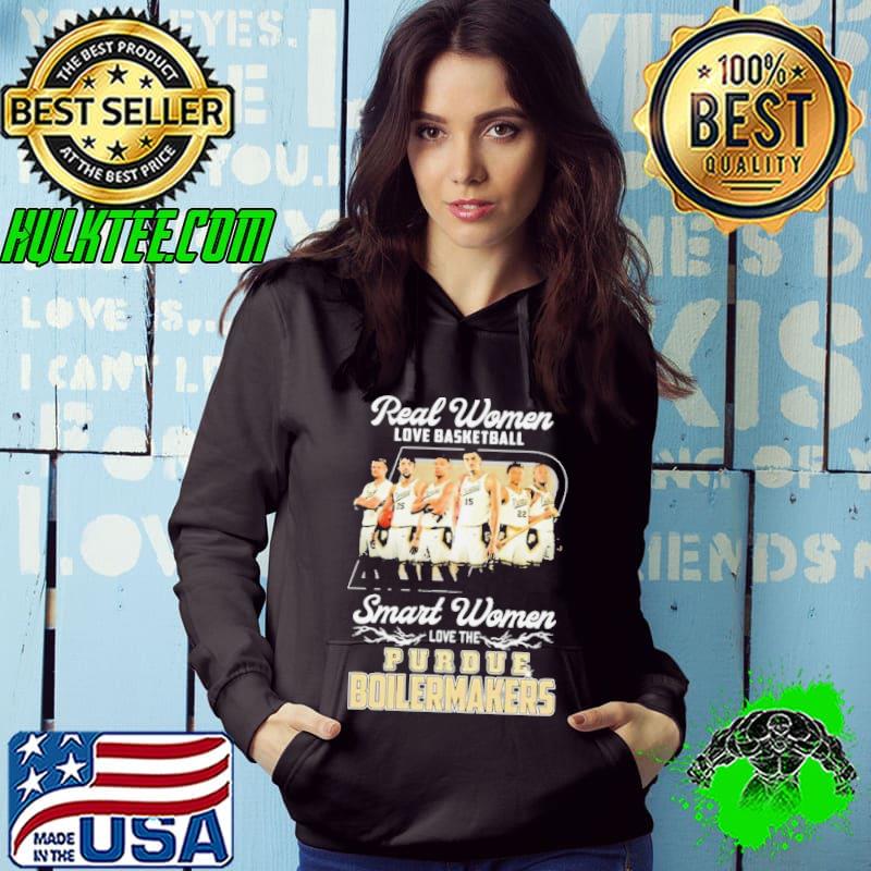Real Women Love Basketball Smart Women Love The Purdue Men’s Basketball 2024 Shirt