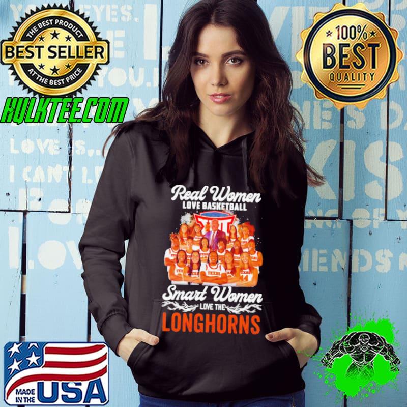 Real Women Love Basketball Smart Women Love The Texas Longhorns Women’s Basketball 2024 Shirt