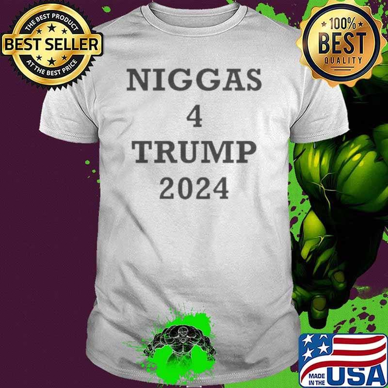 Richard Strocher Niggas 4 Trump 2024 shirt