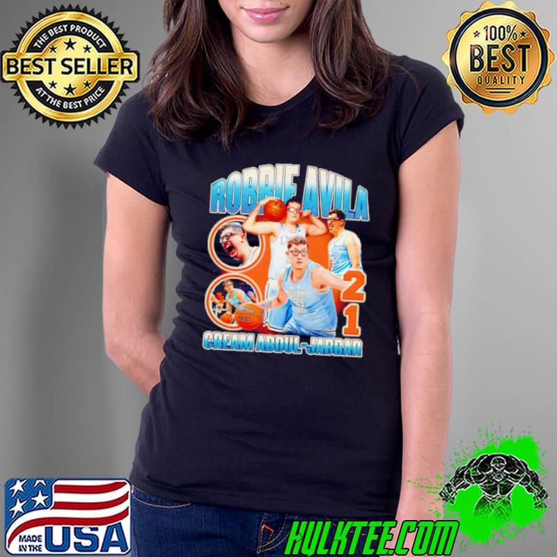 Robbie Avila cream Abdul Jabbar retro s Ladies Tee Robbie Avila cream Abdul Jabbar retro s Ladies Tee
