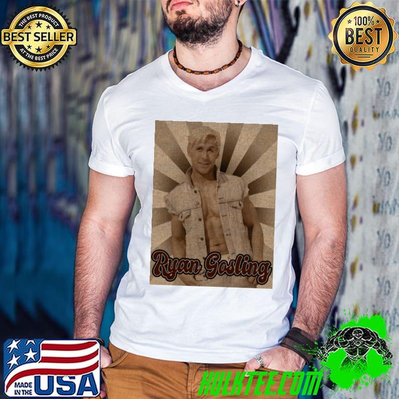 Ryan Gosling Canadian actor who has appeared in numerous independent films T-Shirt Guys V Neck Ryan Gosling Canadian actor who has appeared in numerous independent films T-Shirt Guys V Neck