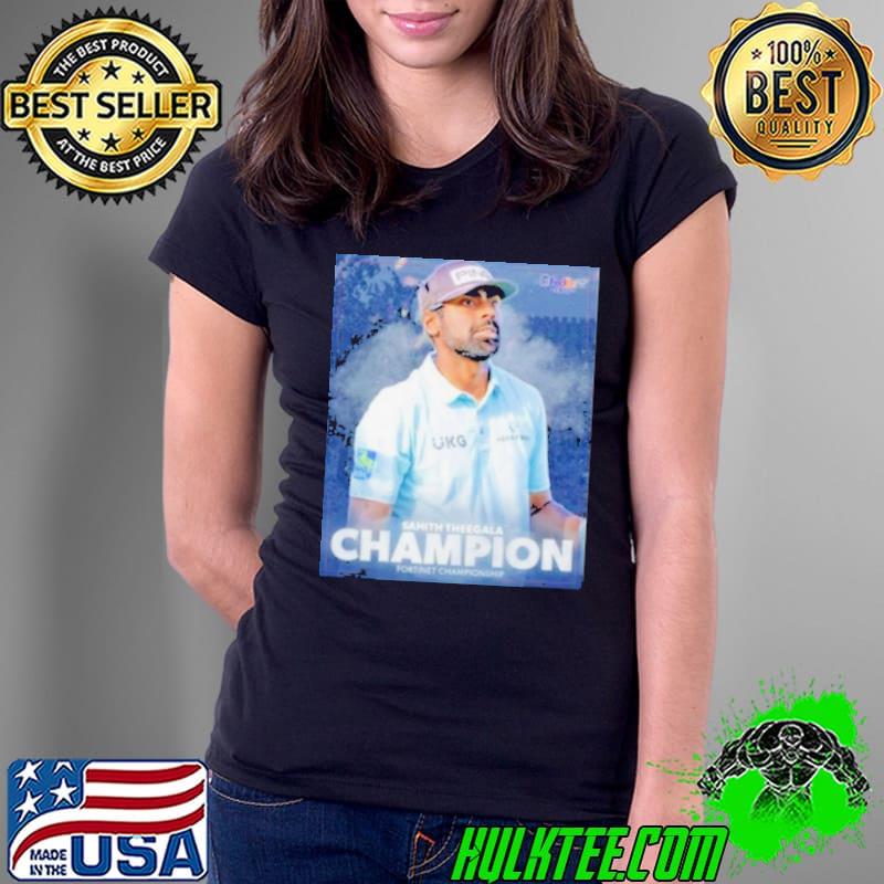 Sahith Theegala Champion Fortinet Championship Shirt