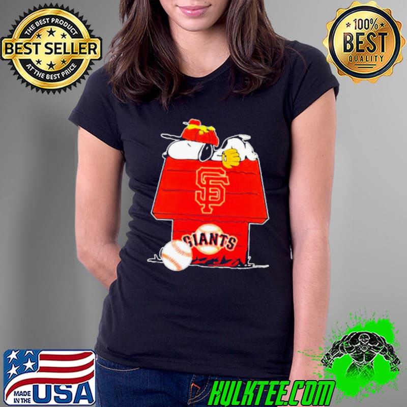 San Francisco Giants Snoopy And Woodstock The Peanuts Baseball Shirt San Francisco Giants Snoopy And Woodstock The Peanuts Baseball Shirt