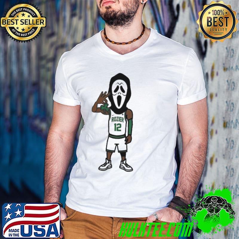 Scary Terry Rozier Scream Mask Boston Basketball shirt
