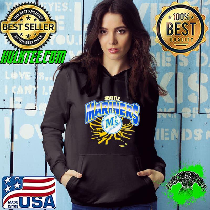 Seattle Mariners Earthquake Baseball Lightning shirt