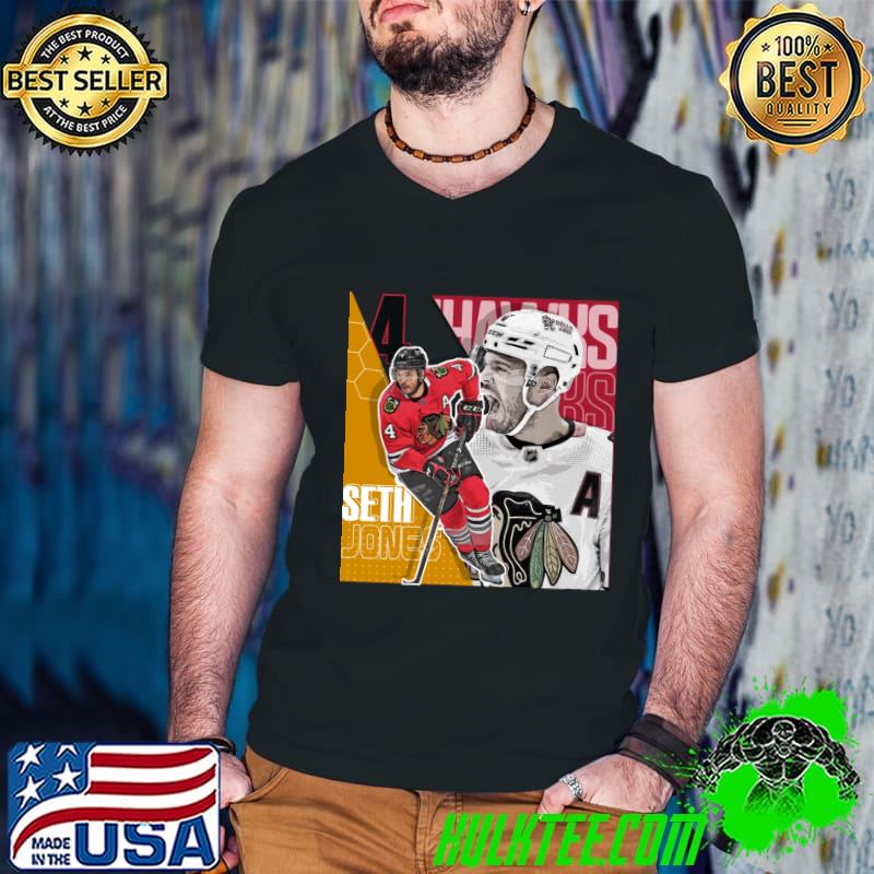 Seth Jones American professional ice hockey defenseman and alternate T-Shirt Guys V Neck Seth Jones American professional ice hockey defenseman and alternate T-Shirt Guys V Neck
