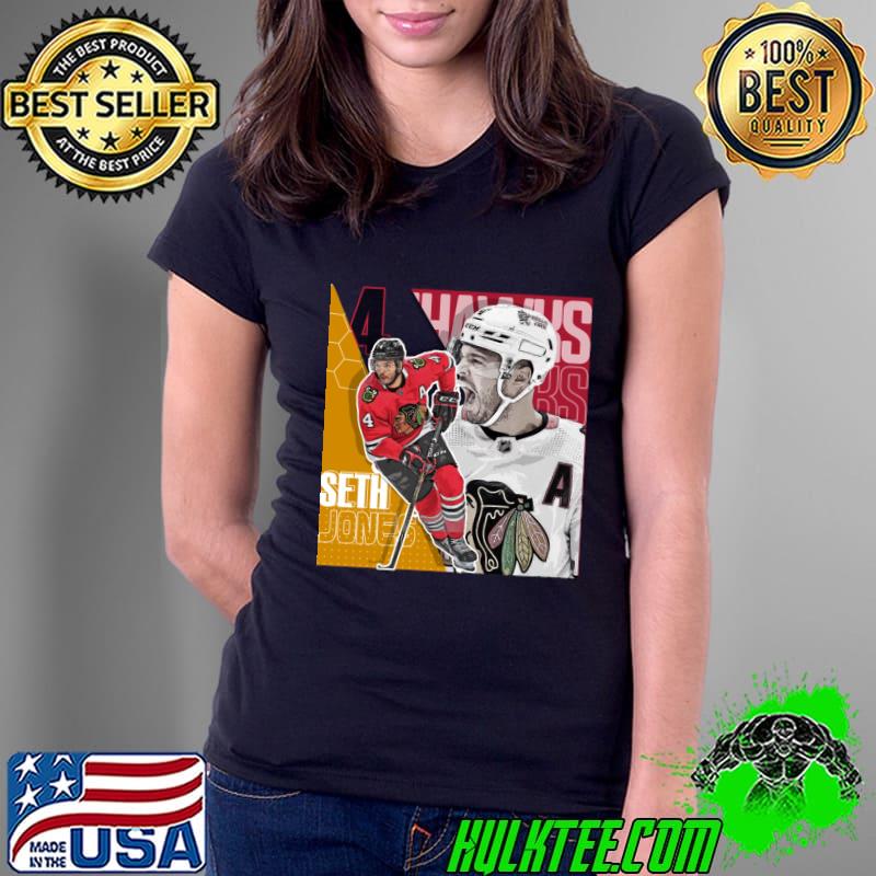 Seth Jones American professional ice hockey defenseman and alternate T-Shirt Ladies Tee Seth Jones American professional ice hockey defenseman and alternate T-Shirt Ladies Tee