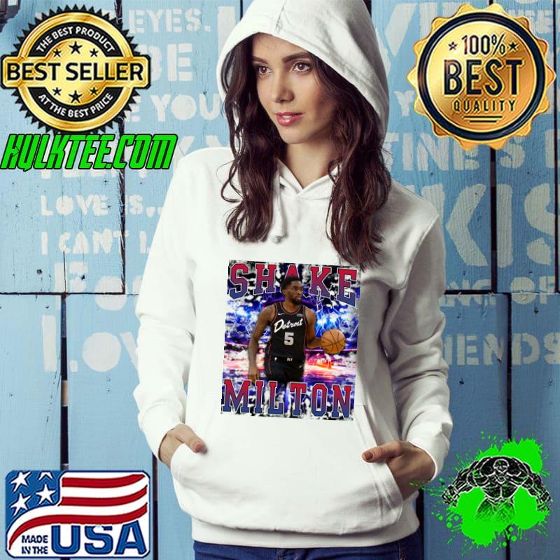 Shake Milton American professional basketball player for the New York Knicks T-Shirt
