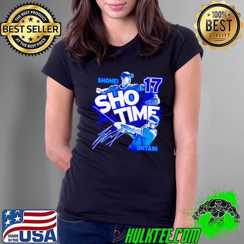 Sho Time 17 Shohei Ohtani Los Angeles Dodgers baseball shirt
