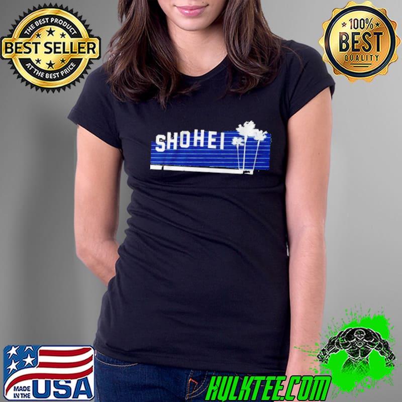 Shohei Ohtani Hollywood Shohei Shirt Ladies Tee Shohei Ohtani Hollywood Shohei Shirt Ladies Tee
