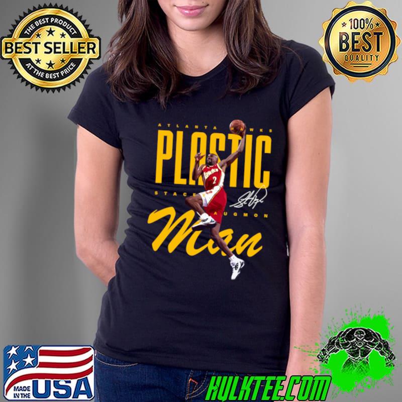 Stacey Augmon Plastic Man T-Shirt Ladies Tee Stacey Augmon Plastic Man T-Shirt Ladies Tee