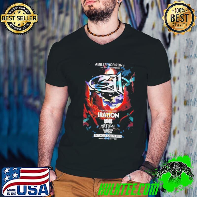 The 311 June 29th 2024 Red Rocks Morrison Co shirt