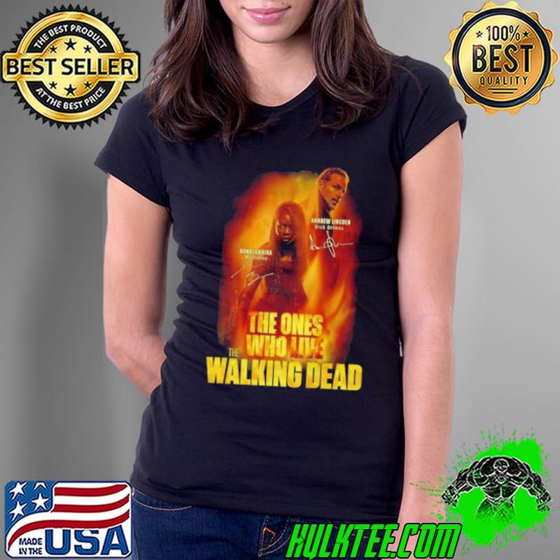 The Ones Who Live The Walking Dead 2024 Signatures Shirt
