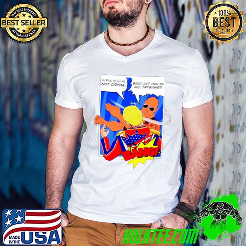 The Rock slap funny shirt