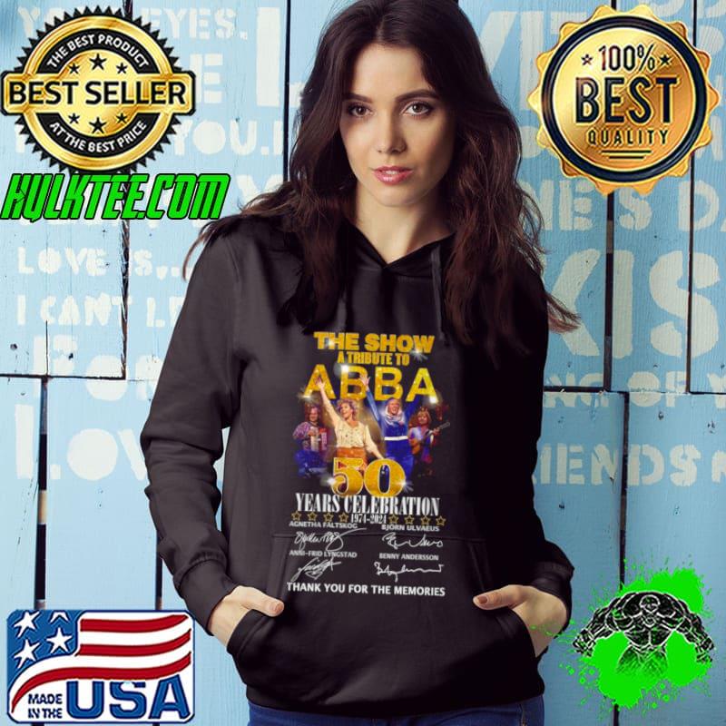 The Show A Tribute To ABBA 50 Years Celebration 1974 – 2024 Thank You For The Memories Shirt