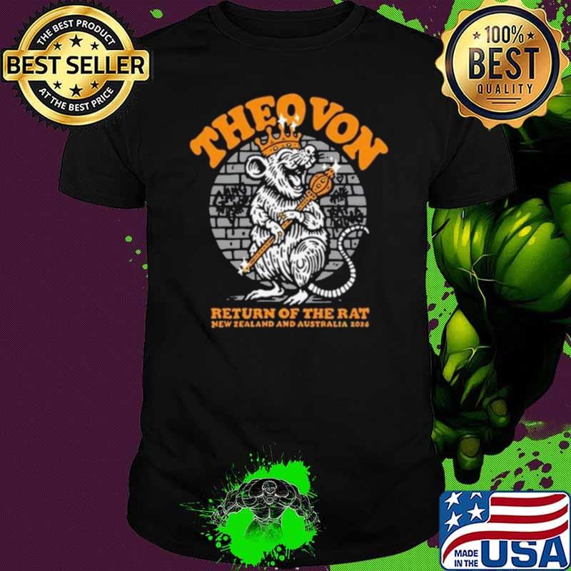 Theo Von Return Of The Rat New Zealand And Australia 2024 shirt