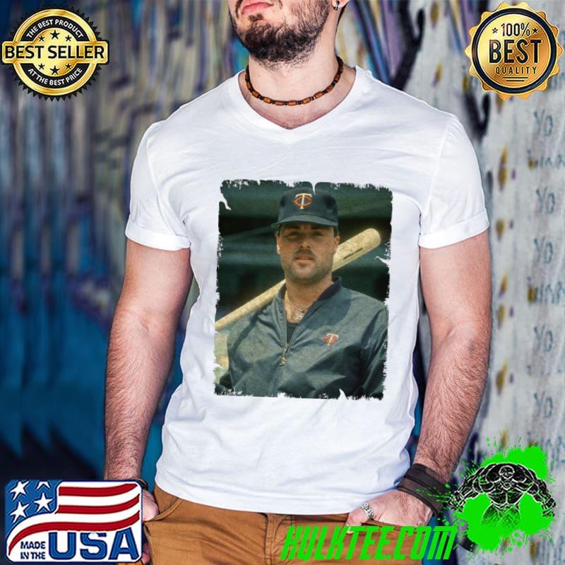 Tom Brunansky former right fielder in Major League Baseball T-Shirt Guys V Neck Tom Brunansky former right fielder in Major League Baseball T-Shirt Guys V Neck