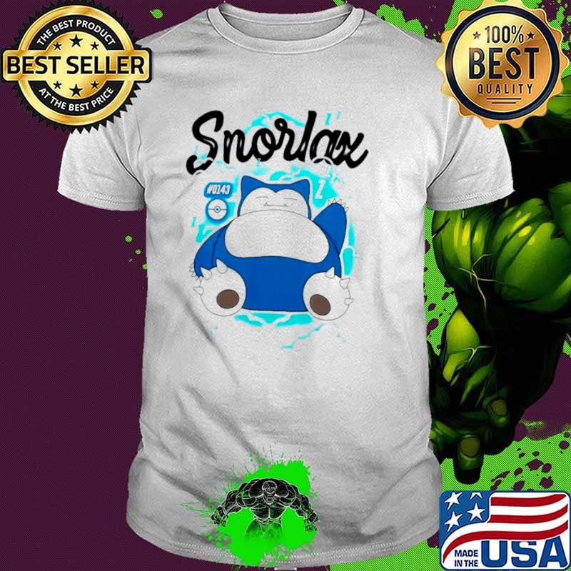 Top pokemon Snorlax Airbrush shirt