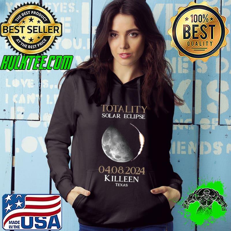 Total Solar Eclipse 2024 Texas Killeen Texas Moon T-Shirt