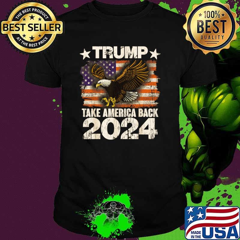 Trump 2024 take america back too big to rig eagle election T-Shirt Unisex Trump 2024 take america back too big to rig eagle election T-Shirt Unisex