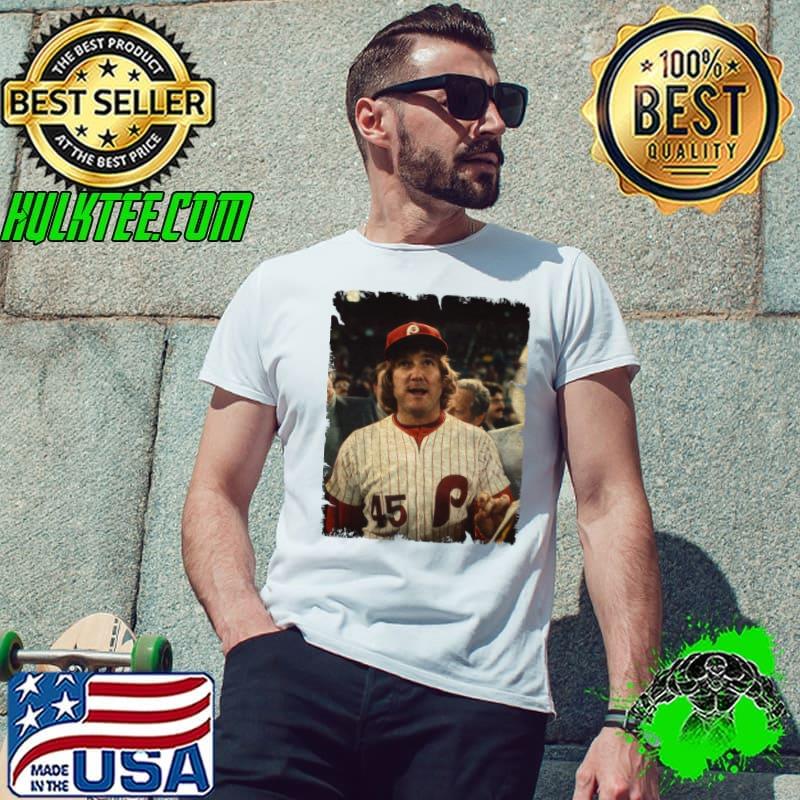 Tug McGraw in Philadelphia Phillies American professional baseball relief pitcher T-Shirt