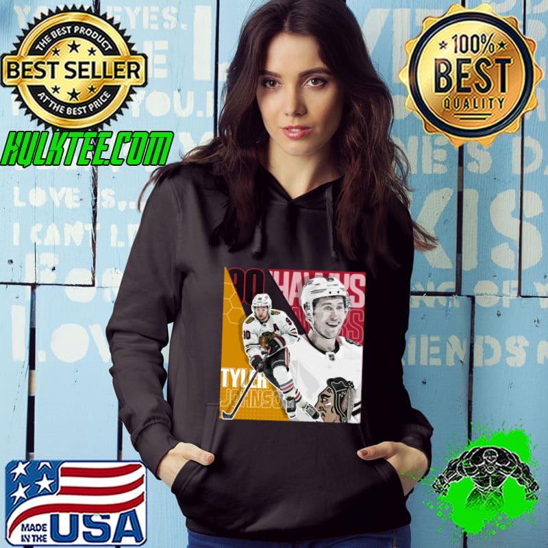 Tyler Johnson American professional ice hockey player for the Chicago Blackhawks T-Shirt Tyler Johnson American professional ice hockey player for the Chicago Blackhawks T-Shirt