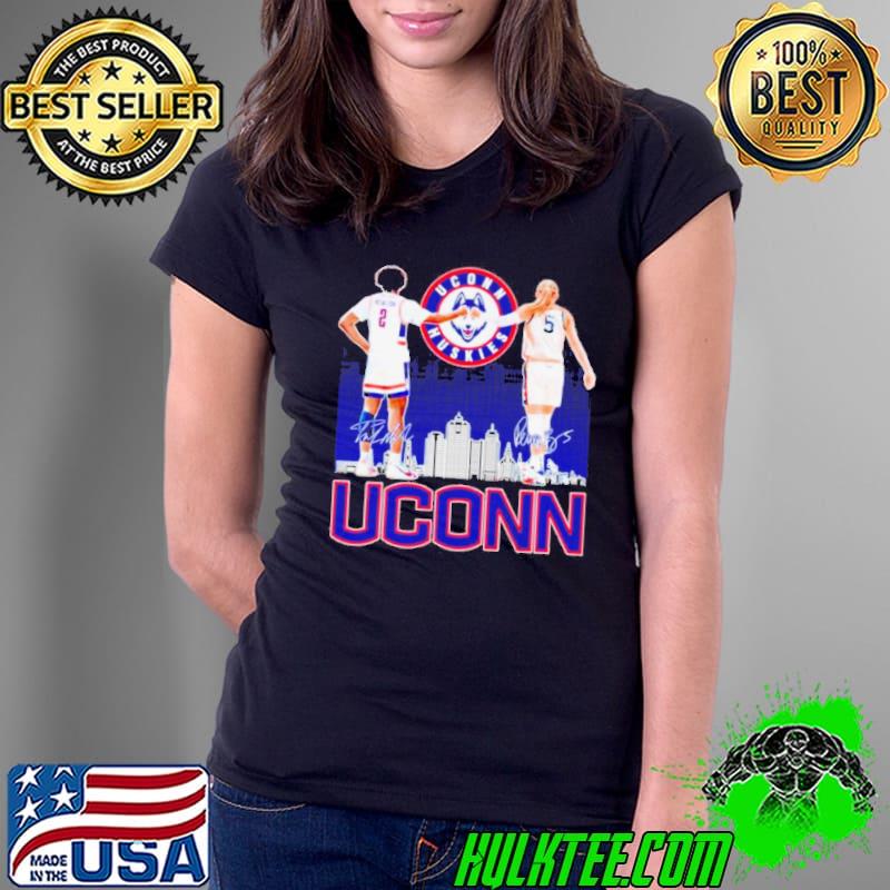 UCONN Huskies Tristen Newton And Paige Bueckers Signatures Shirt