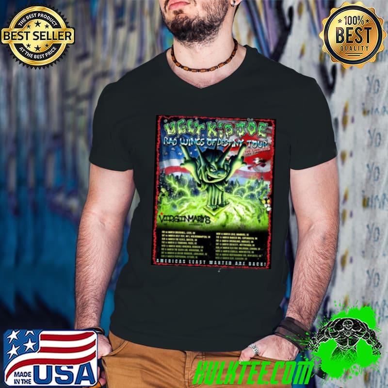Ugly Kid Joe Rad Wings Of Destiny Tour 2024 Shirt