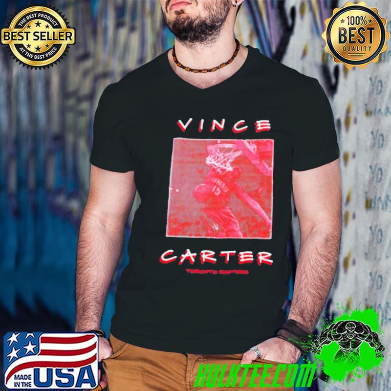 Vince Carter Toronto Raptors Vintage logo s Guys V Neck Vince Carter Toronto Raptors Vintage logo s Guys V Neck
