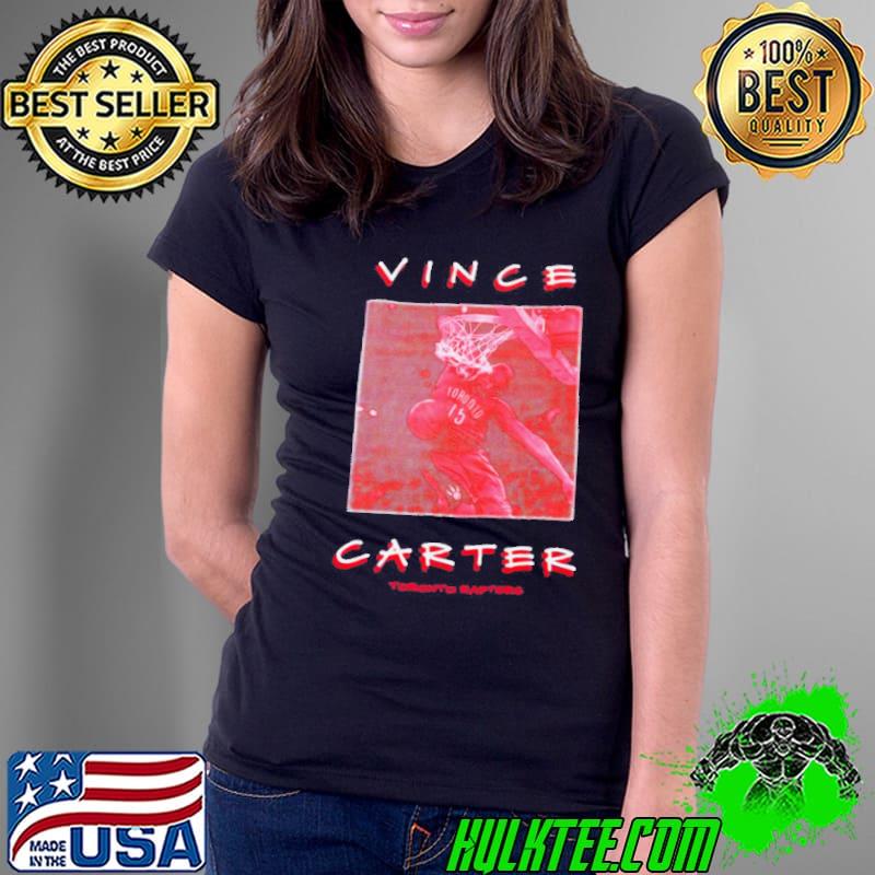 Vince Carter Toronto Raptors Vintage logo s Ladies Tee Vince Carter Toronto Raptors Vintage logo s Ladies Tee