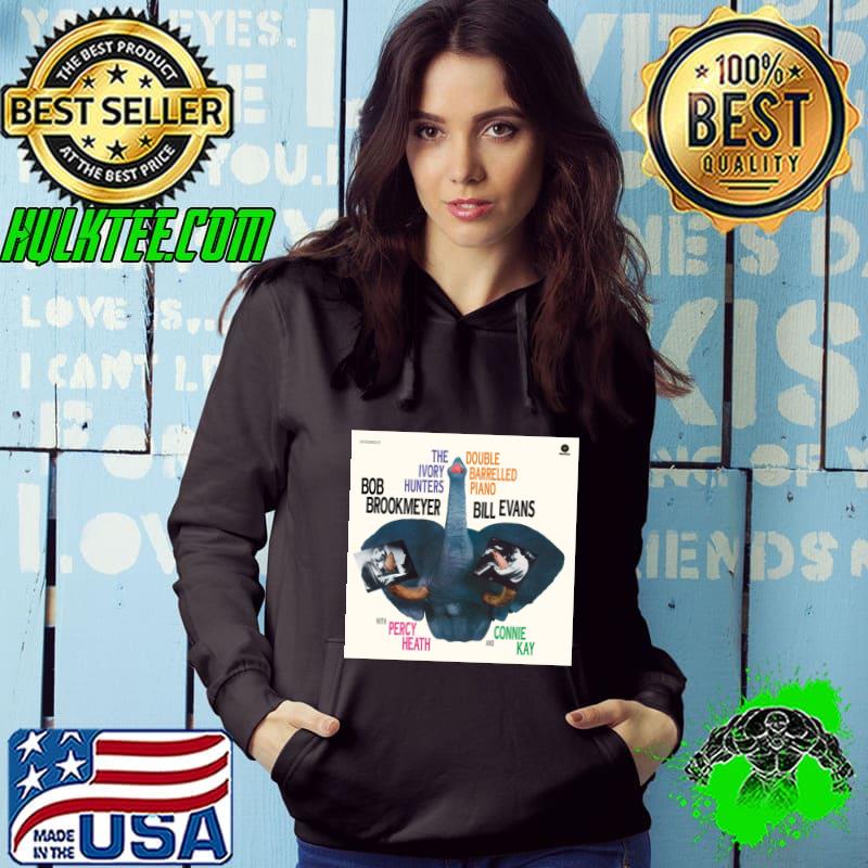 Vintage Bill Jarr Evans music Hunters Album The Ivory Hunters Double Barrelled Piano T-Shirt Hoodie Vintage Bill Jarr Evans music Hunters Album The Ivory Hunters Double Barrelled Piano T-Shirt Hoodie