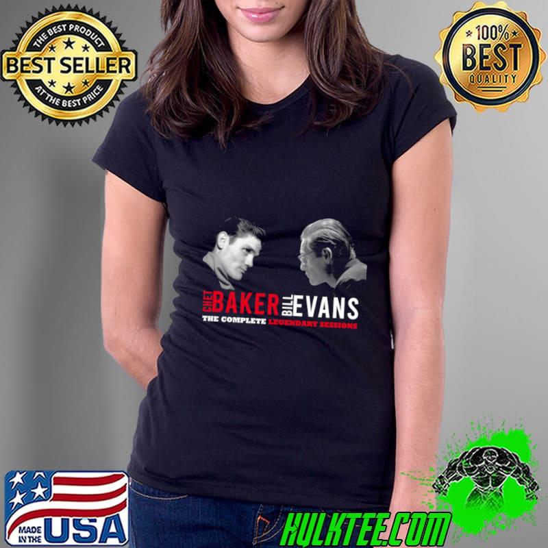 Vintage Bill Jarr Evans The Complete Legend Music Session Album T-Shirt