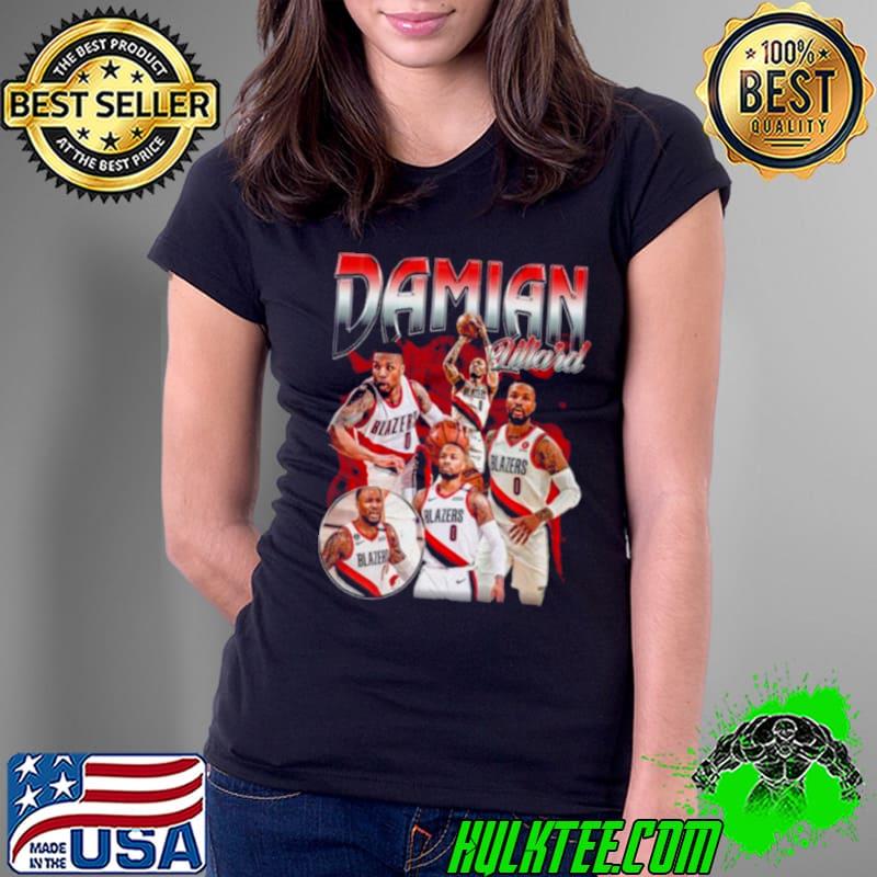 Vintage Damian Lillard Shirt Portland Basketball Player Shirt