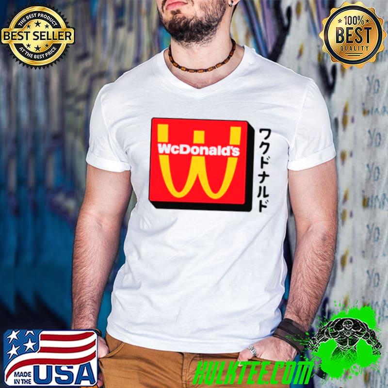 WcDonald’s anime logo shirt