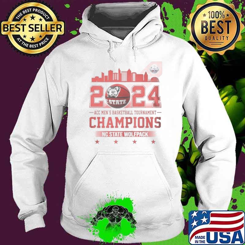 2024 NC State Wolfpack Champions ACC Men’s Basketball Shirt Hoodie 2024 NC State Wolfpack Champions ACC Men’s Basketball Shirt Hoodie