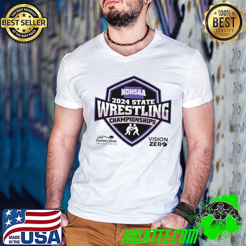 2024 NDHSAA State Wrestling Championships girls shirt
