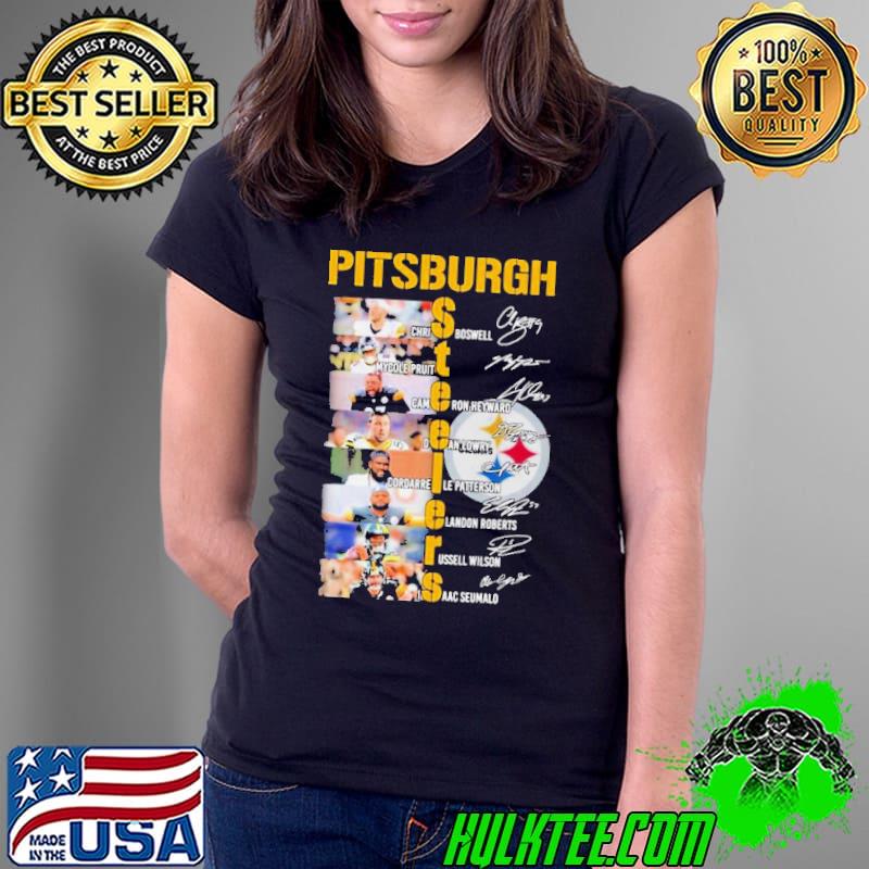 2024 Pittsburgh Steelers Team Players Signatures shirt